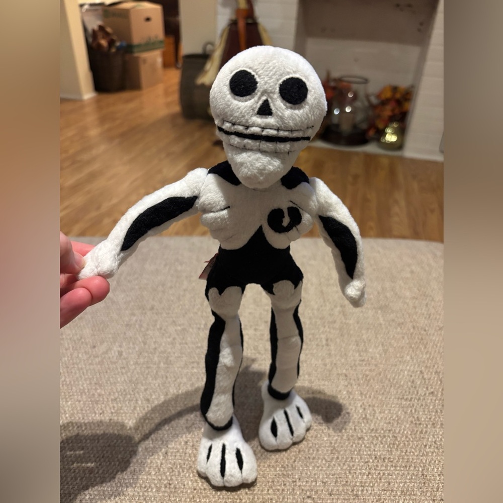 Gund Fright Night Bendables Skeleton